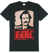 My Name is Earl logo t-shirt