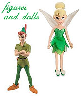 Toy Peter Pan figures Tinkerbell dolls