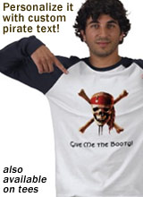 Skull and Crossbones Pirates of the Caribbean t-shirts