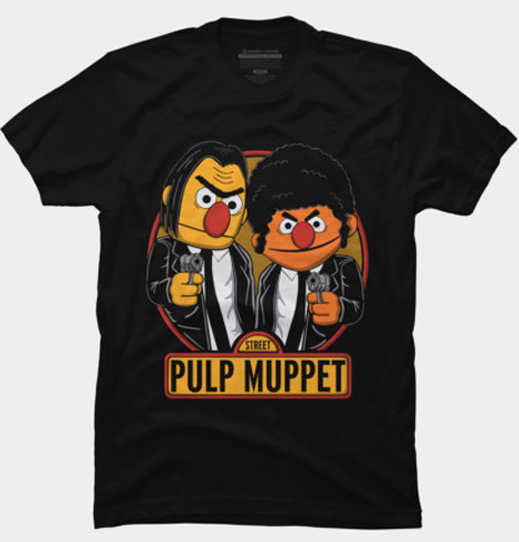 Bert and Ernie Pulp Fiction shirt
