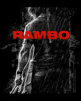 rambo 4 movie poster tee