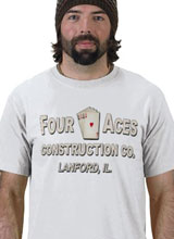 Four Aces Construction tee