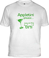 Zach Braff Appletini t-shirt