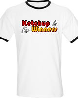 Scrubs Ketchup is for Winners t-shirt