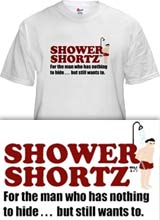 Shower Shortz Zach Braff t-shirt