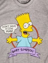 Simpsons Don't Have a Cow Man tee