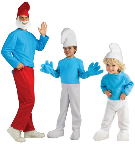 Smurfette and Smurf Costumes