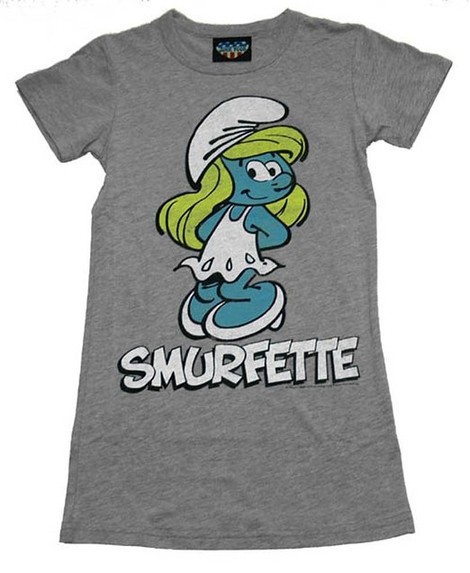 Smurfs Junk Food Smurfette t-shirt