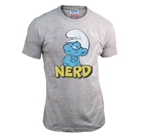 Brainy Smurf Nerd t-shirt