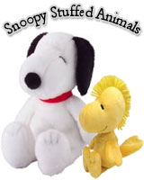 Snoopy Plush Dog and Figures