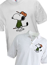 Snoopy Golf t-shirt