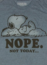 Awesome Snoopy tee