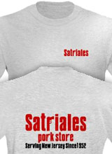 sopranos t-shirts Satriale's logo