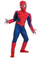 Adult and Kids Spider-Man costumes