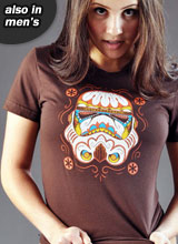 Stormtrooper Sugar Skull Star Wars t-shirts