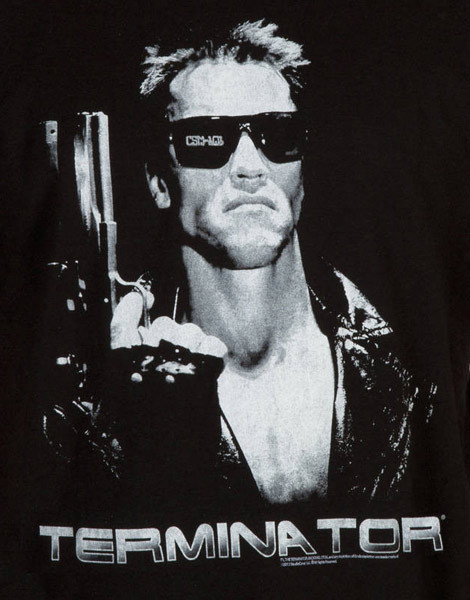Terminator Movie Arnold Schwarzenegger T-Shirt
