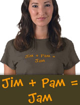 Jim and Pam t-shirt