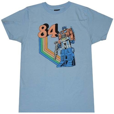 1984 Transformers Optimus Prime t-shirts