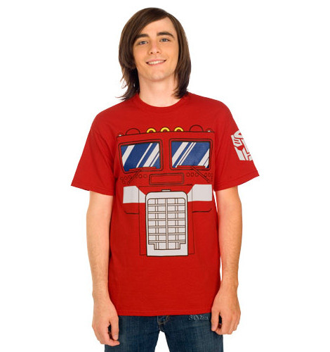 Transformers Optimus Prime Costume tee