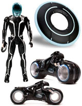 Tron Frisbee Light Disc, Tron Action Figures, Toys