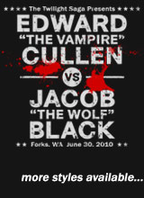 Twilight Edward vs Jacob shirt