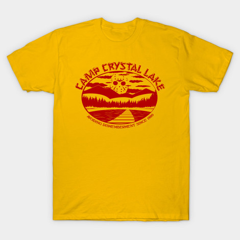 camp crystal lake t-shirt