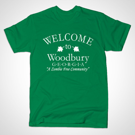 Walking Dead Welcome to Woodbury t-shirt