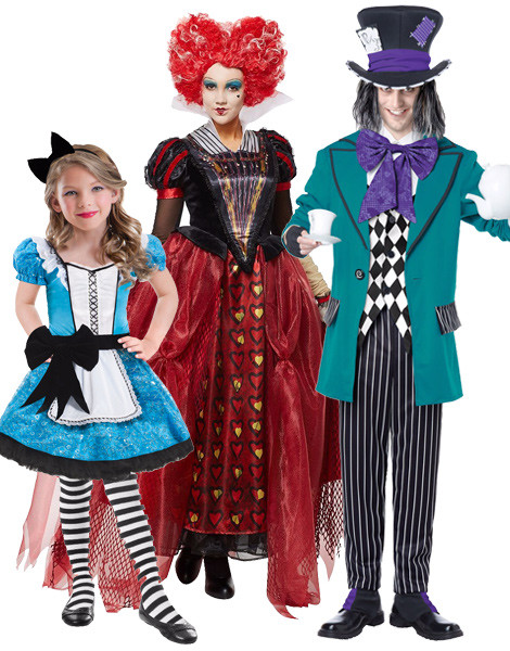 Alice in Wonderland costumes