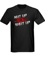 Nut Up or Shut Up tee