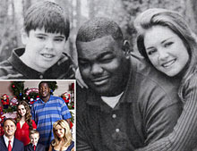 Michael Oher Tuohy Christmas Card