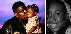 Notorious B.I.G. and daughter T�Yanna