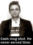 Johnny Cash mug shot