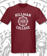 The Cosby Show t-shirts - Hillman College t-shirt, Bill Cosby tees