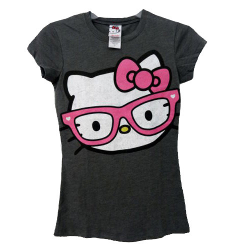 Hello Kitty t-shirts - Pink Hello Kitty tee shirt, Black Hoodies